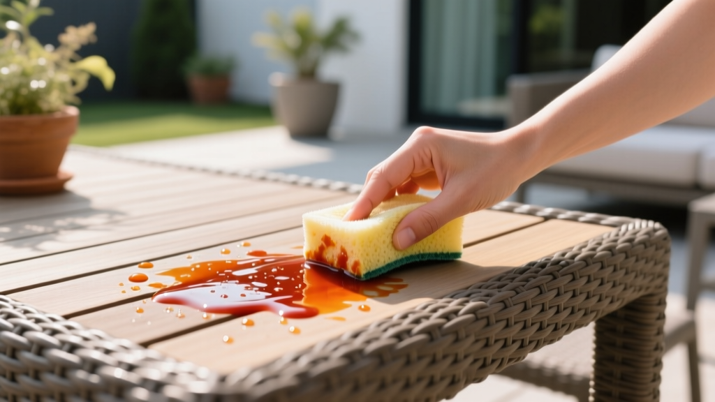Tested: How to Get Hot Sauce Out of Patio Furniture Fast