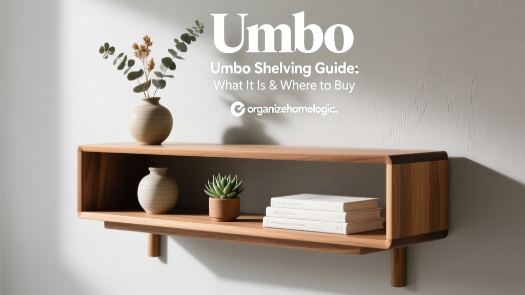 Umbo Shelving Guide: What It Is & Where to Buy
