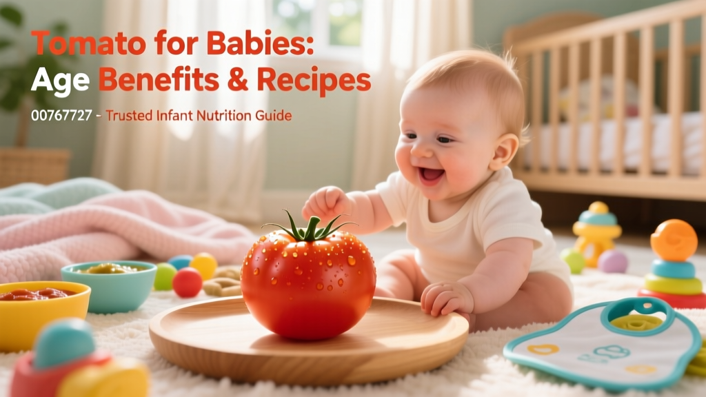 Tomatoes for Babies: Age-Specific Benefits, Safety Guidelines, and Pediatrician-Approved Recipes