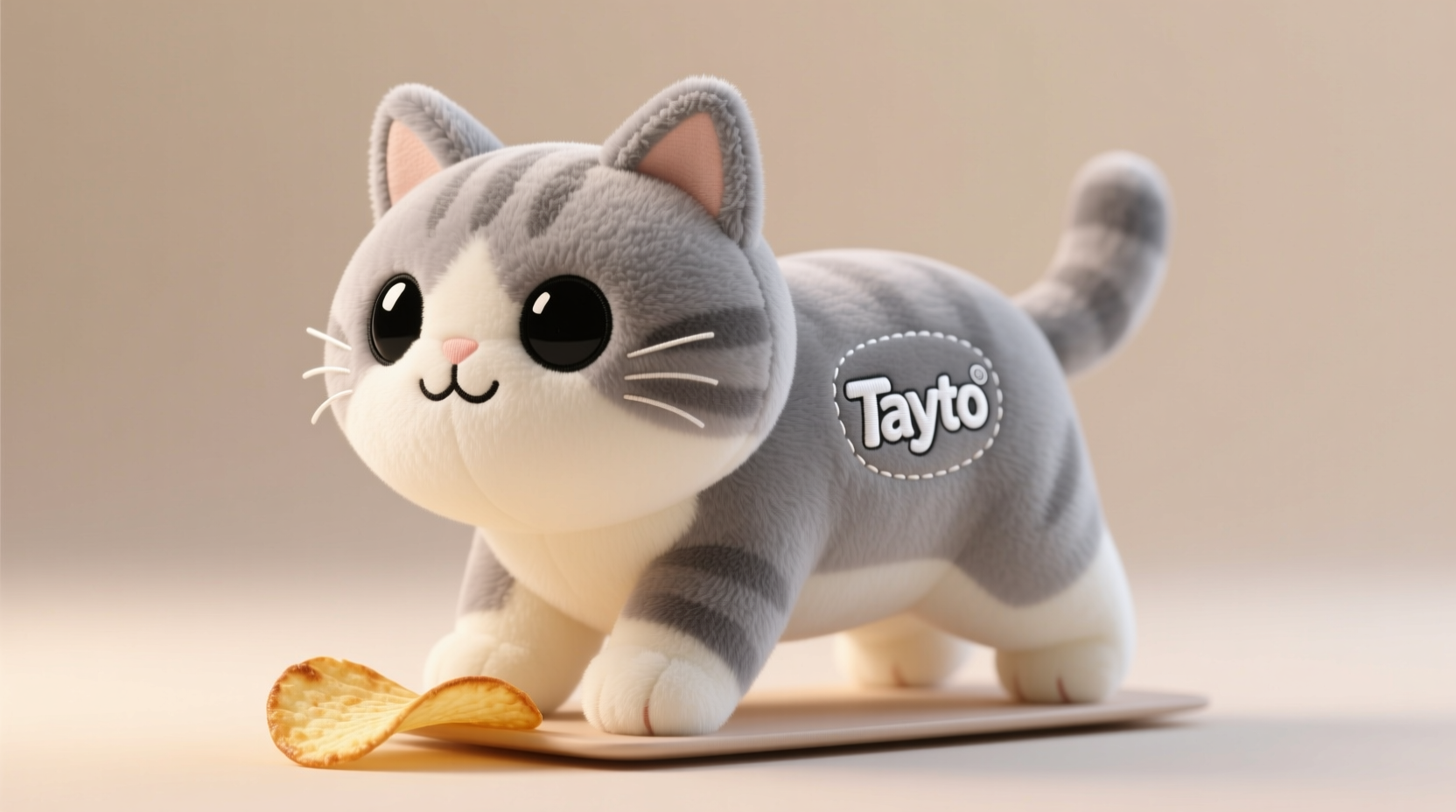 Grey Cat Tayto Potato Mochi Plush: Real Product or Concept?