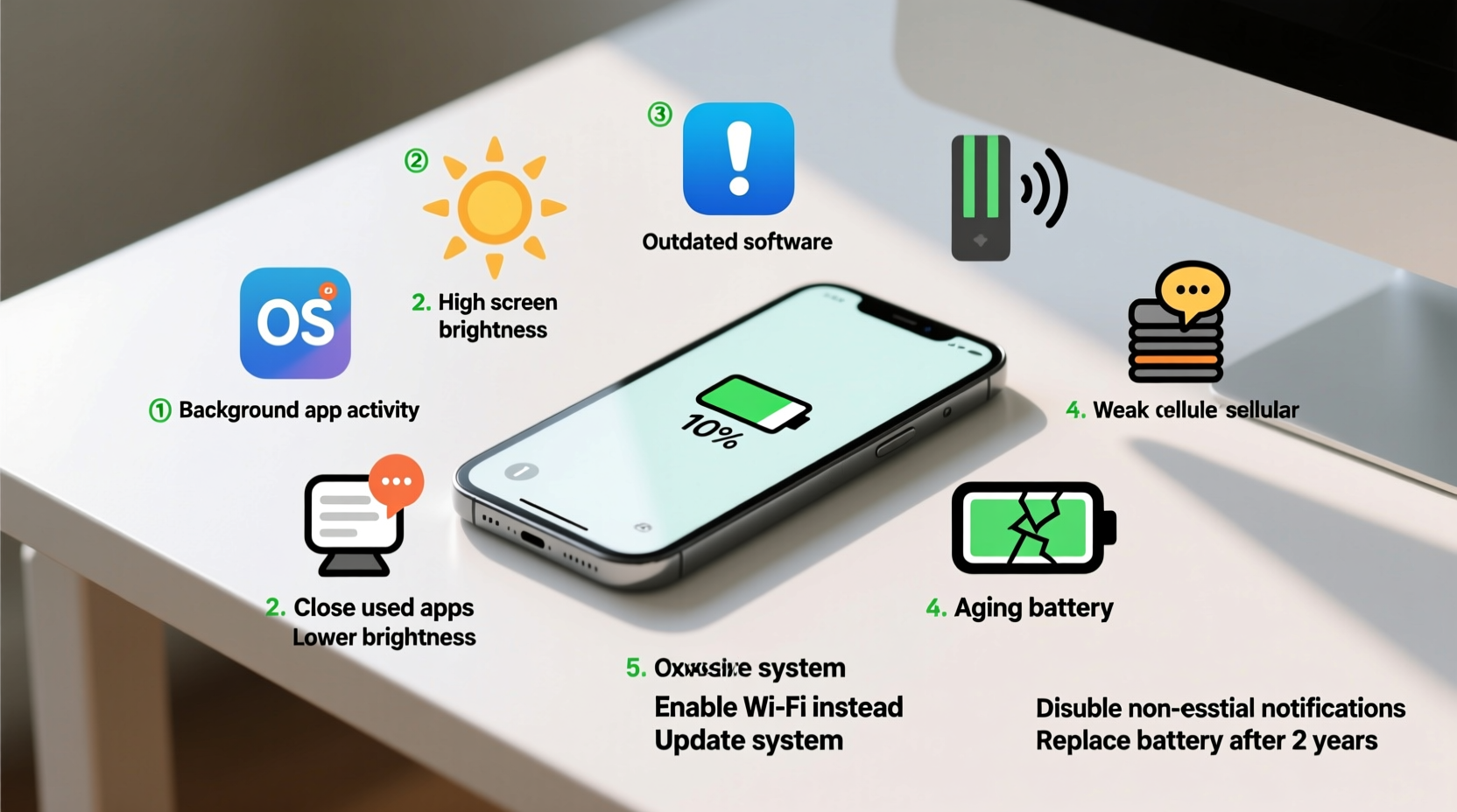 why does my phone battery drain so fast common causes and fixes