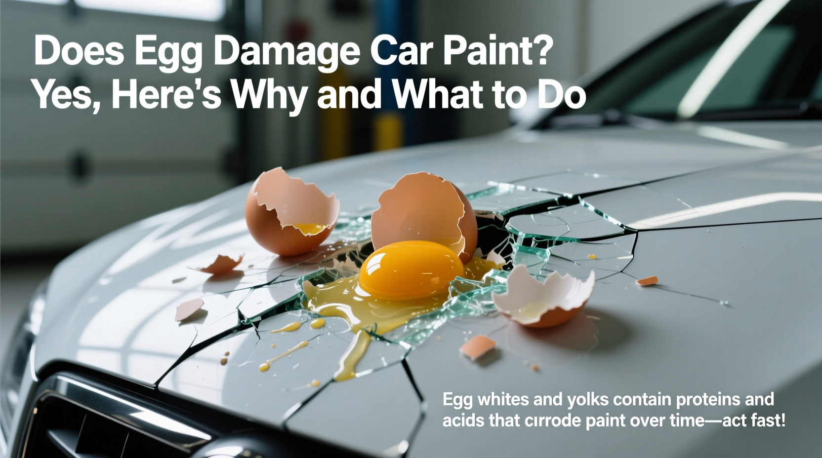 does egg damage car paint