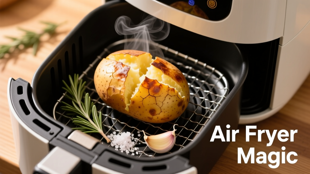 Baked Potato in Air Fryer: Rack or No Rack?