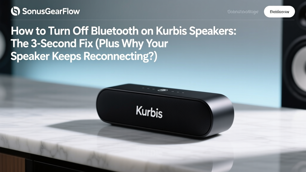 How to Turn Off Bluetooth on Kurbis Speakers (2026)