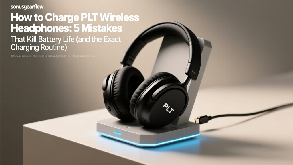 How to Charge PLT Wireless Headphones (2026)