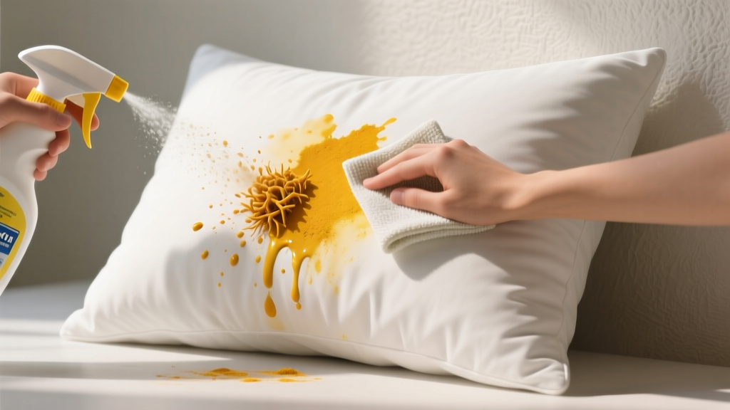 Tested: How to Get Turmeric Out of Pillows in 2026