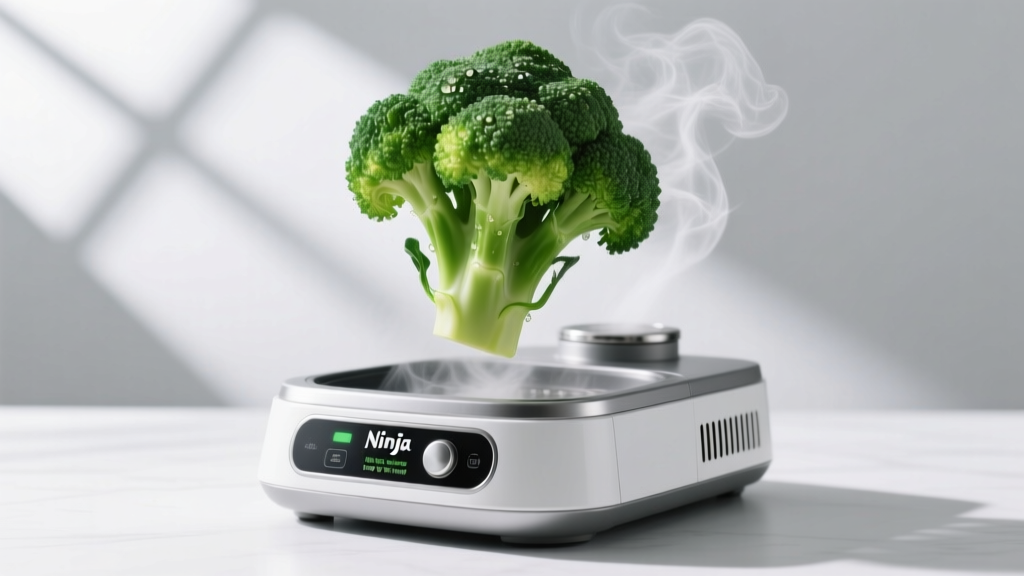Steam Broccoli in Ninja Air Fryer (Easy & Crisp-Tender)