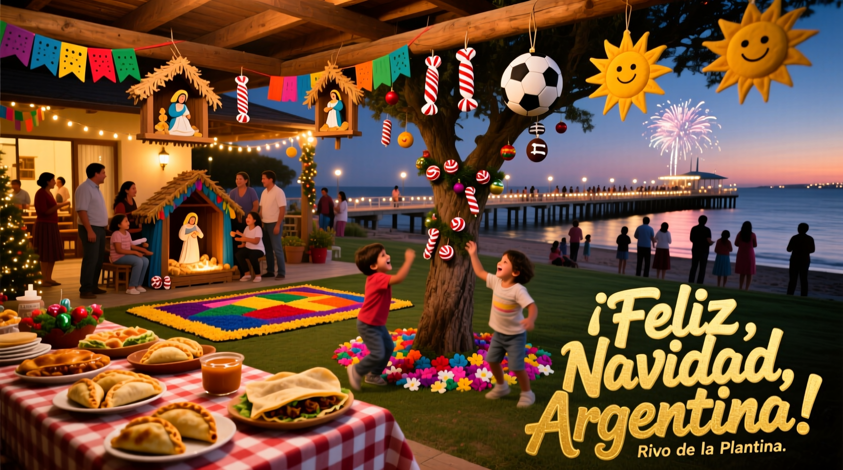 how does argentina celebrate christmas