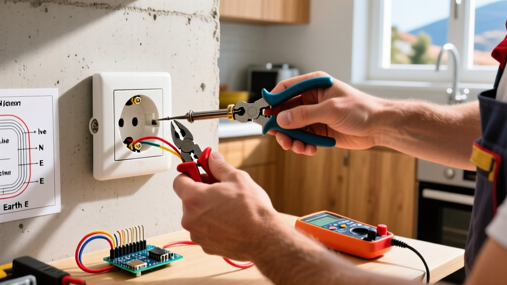 How to Install an Electrical Outlet in Greece: Schuko Guide