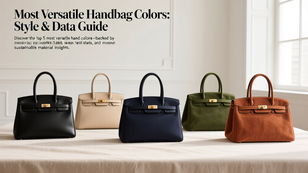 Most Versatile Handbag Colors: Style & Data Guide