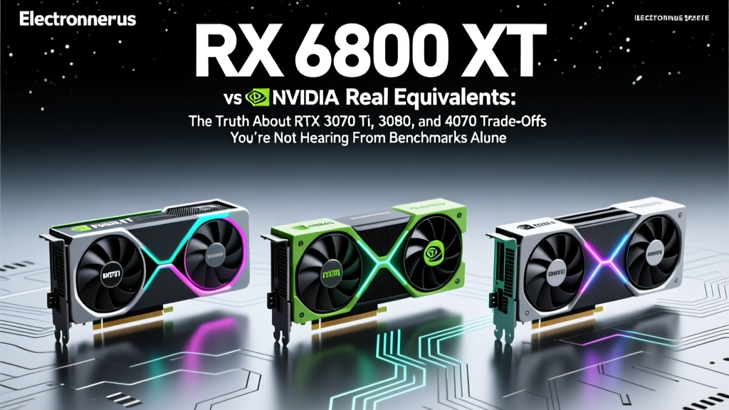 RX 6800 XT vs NVIDIA Real Equivalents: The Truth About RTX 3070 Ti, 3080, and 4070 Trade-Offs You’re Not Hearing From Benchmarks Alone