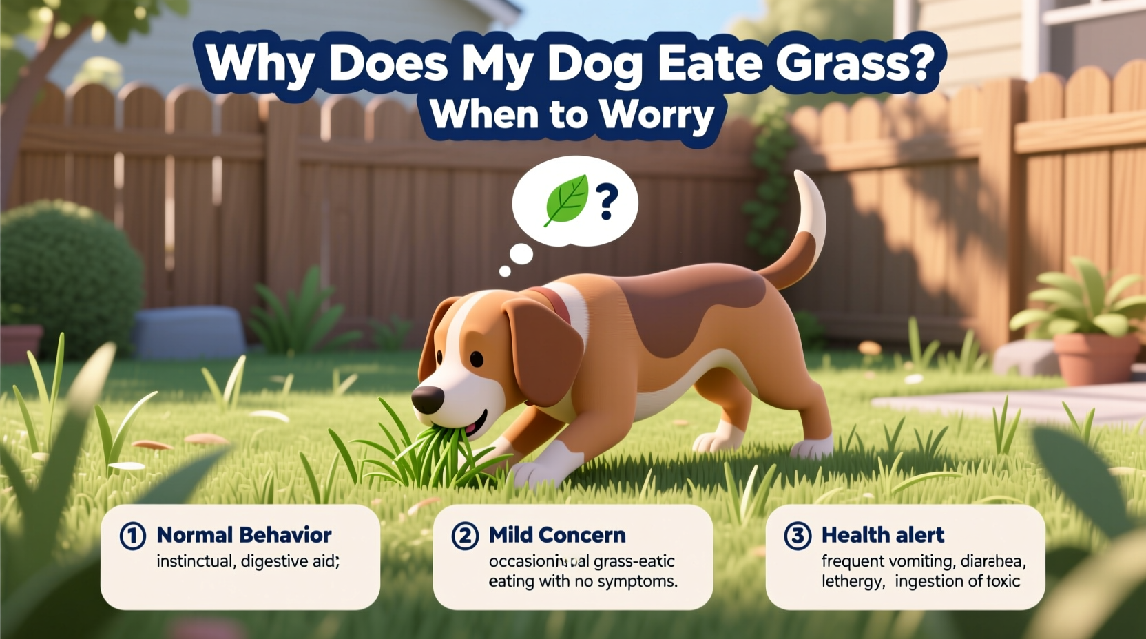 why does my dog eat grass and when it might be a health concern