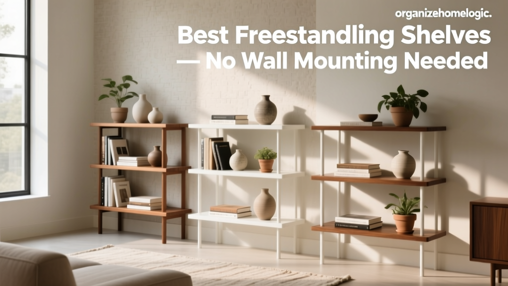 Best Freestanding Shelves — No Wall Mounting Needed