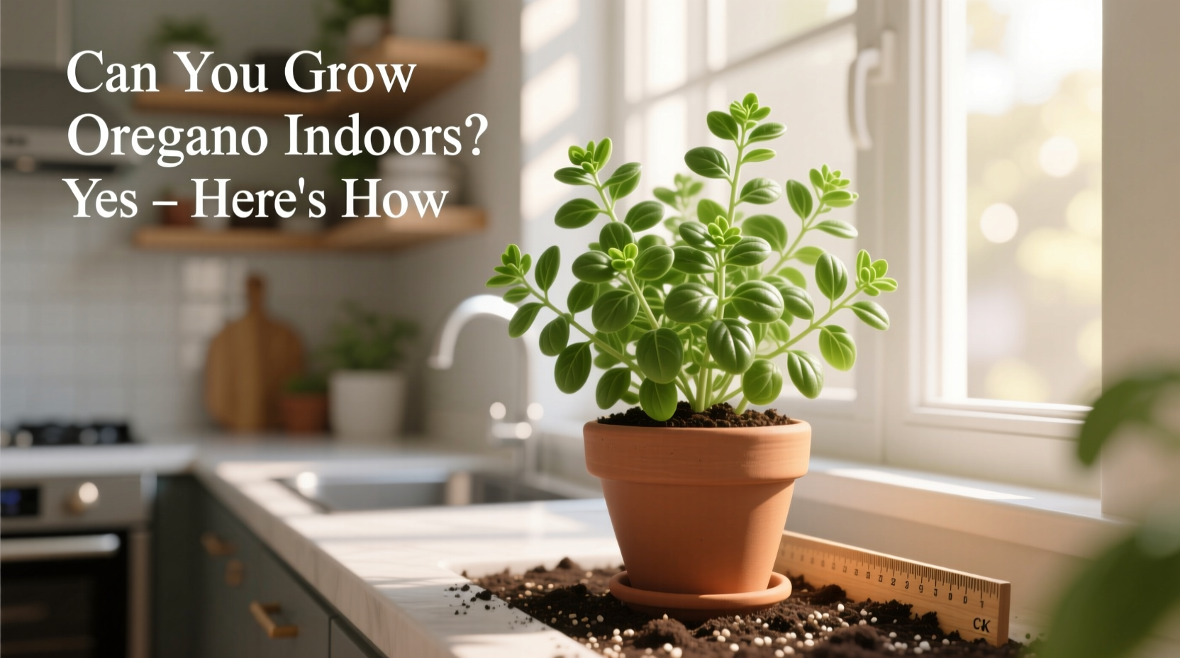 Grow Fresh Oregano Indoors Year-Round | TheHomeSprouts