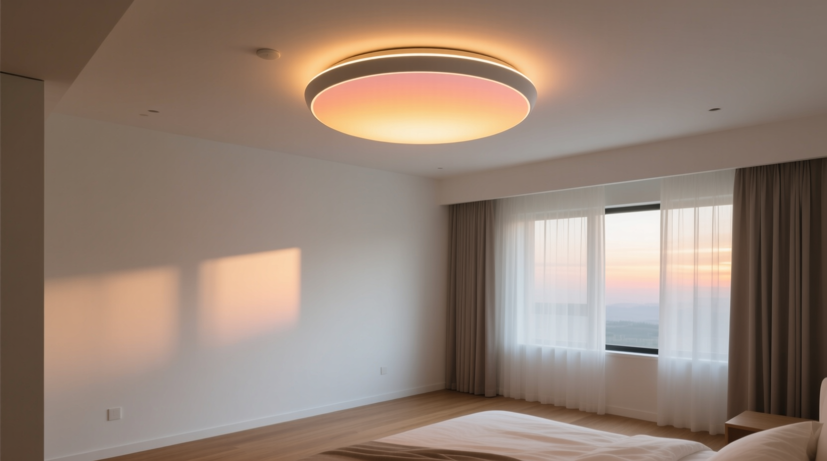 this diy wake up light lives on your ceiling is contro