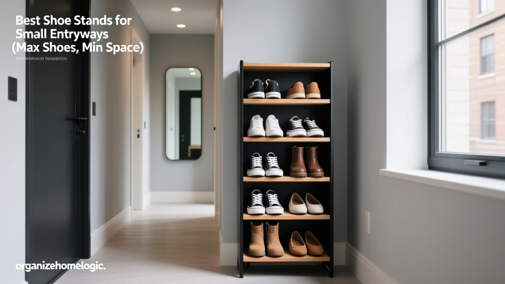 Best Shoe Stands for Small Entryways (Max Shoes, Min Space)