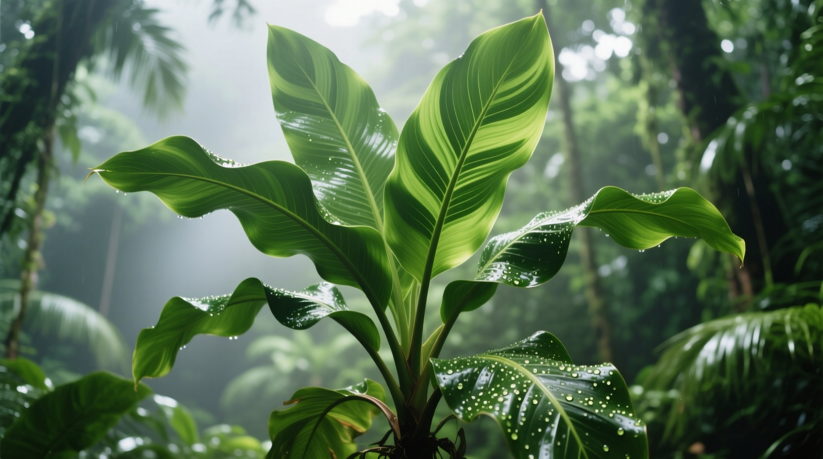 green hawaiian ti plant