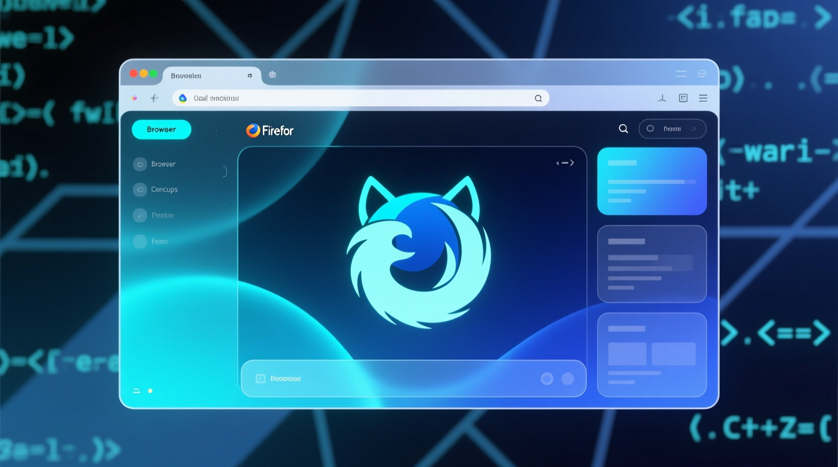 mozilla releases initial design mockups for firefox 3 7