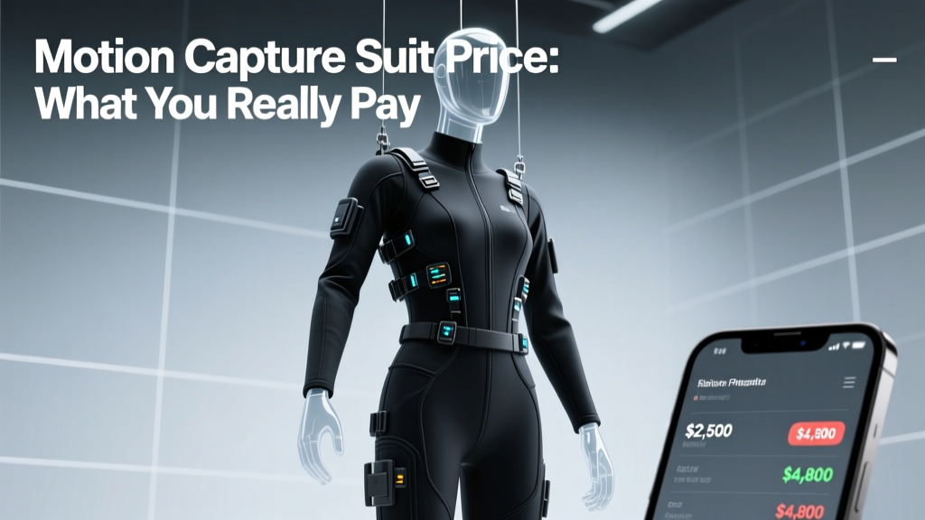 Motion Capture Suit Costs: Hidden Fees Beyond the Price Tag