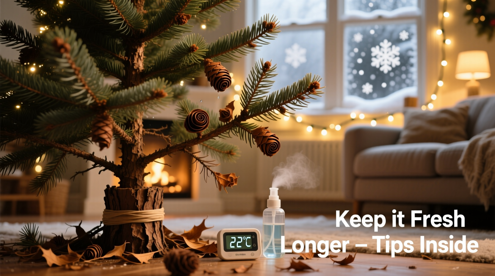 why is my scented christmas tree shedding early and how to keep it fresh longer