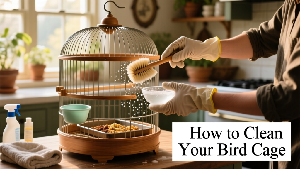 How To Clean a Bird Cage