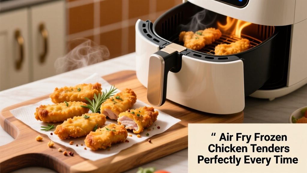 Air Fry Frozen Chicken Tenders Perfectly (Every Time)
