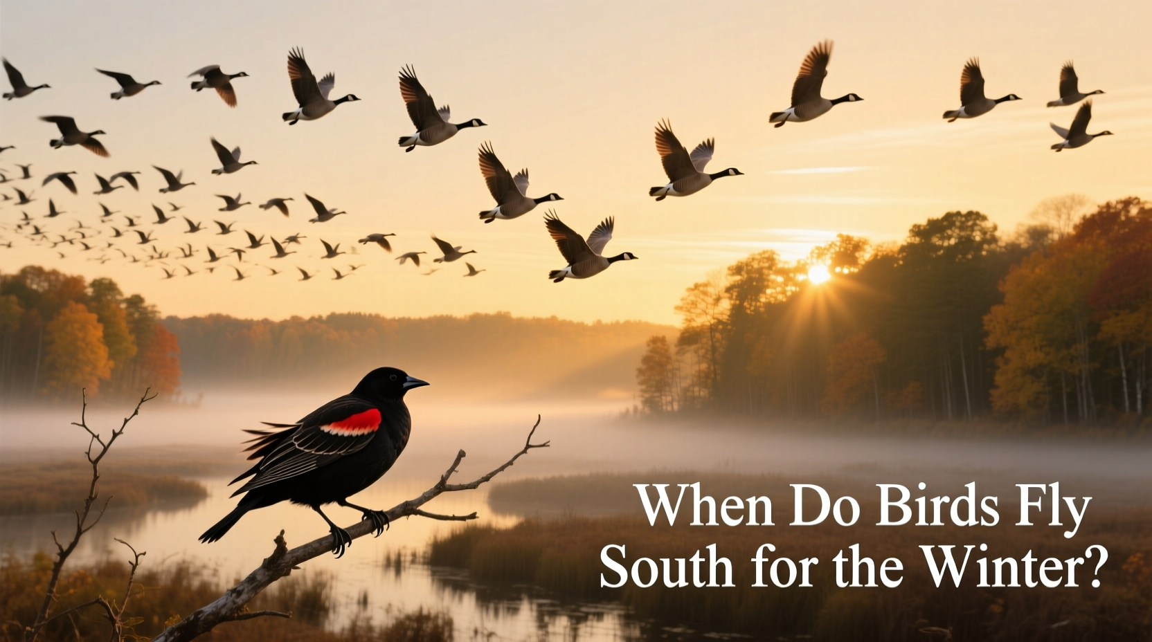 when do birds fly south