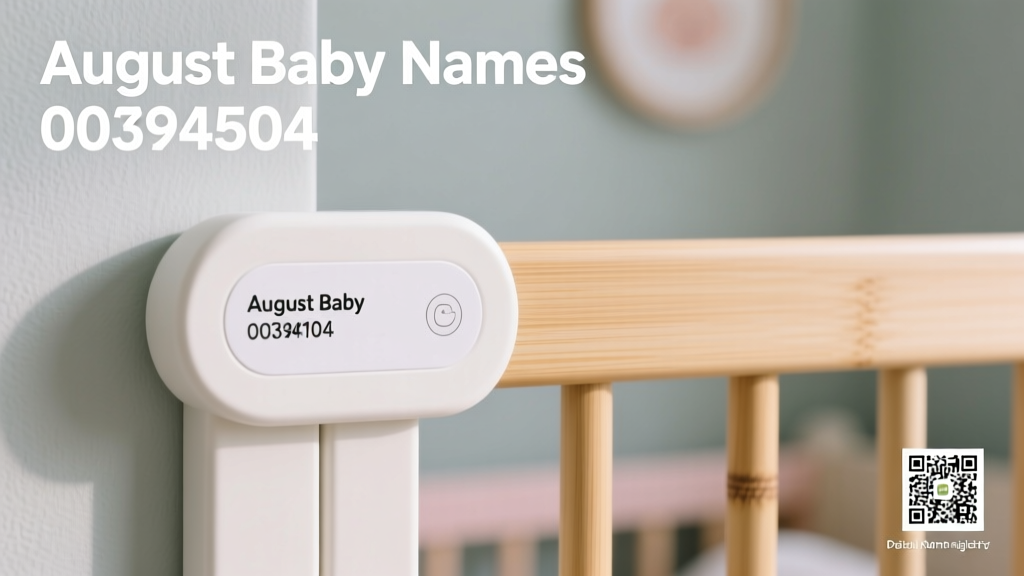 August Baby Names: Meaning, Safety-First Naming Practices, and Cultural Insights for Modern Parents
