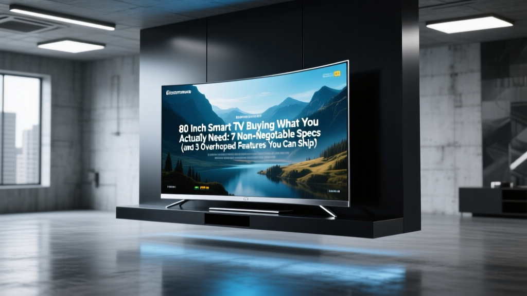 80 Inch Smart TV Buying What You Actually Need: 7 Non-Negotiable Specs (and 3 Overhyped Features You Can Skip)