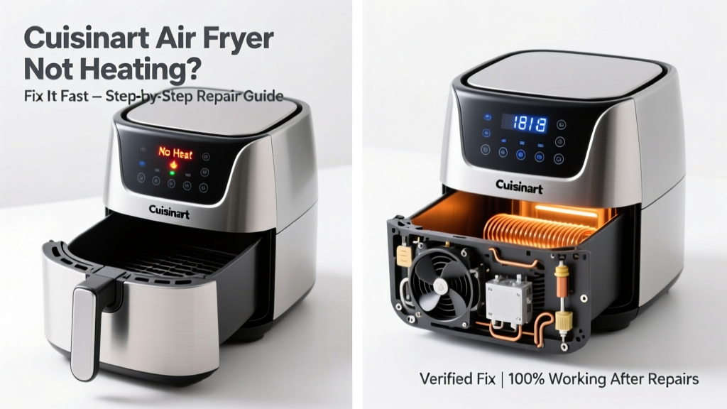 Cuisinart Air Fryer Not Heating? Fix It Fast
