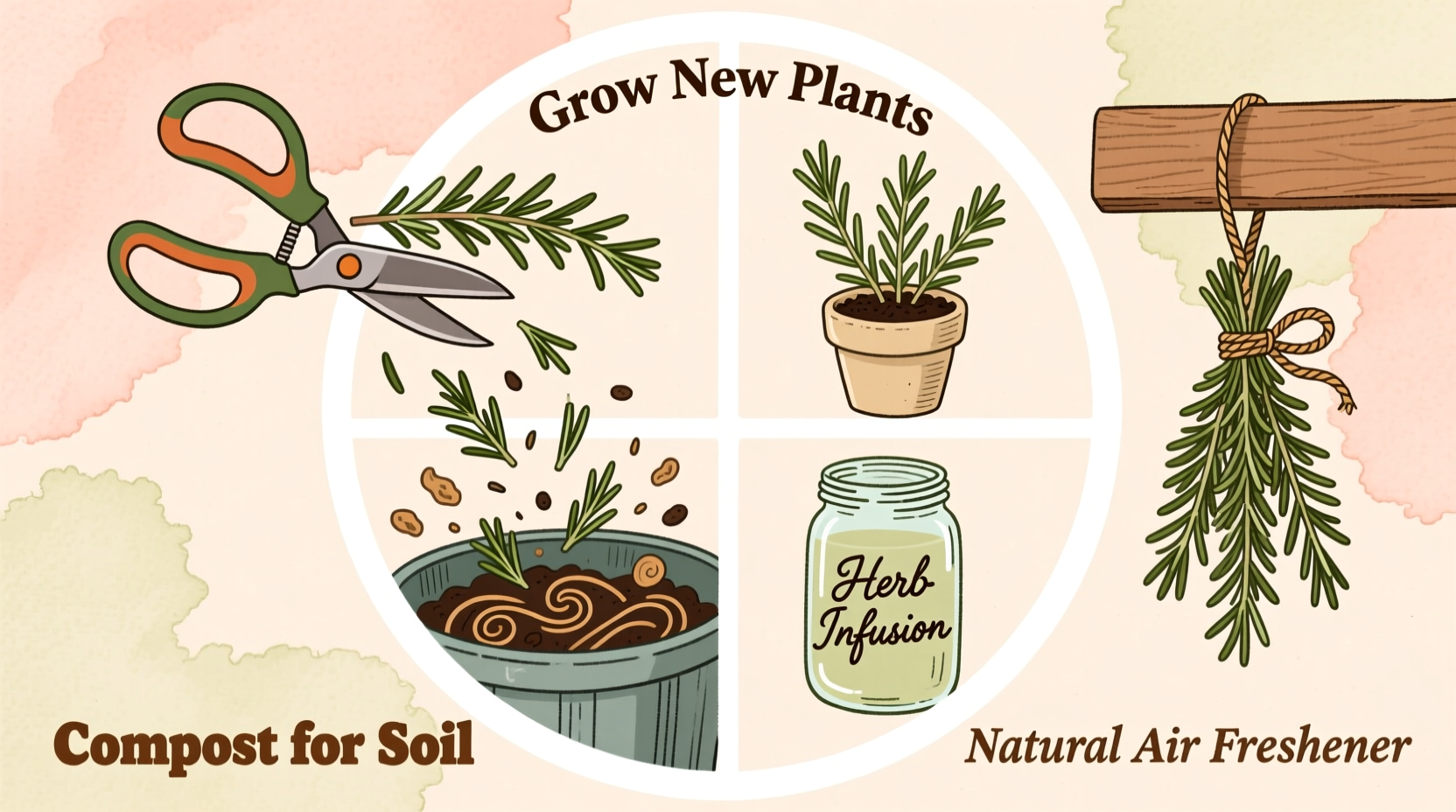 4 Smart Uses for Rosemary Clippings | TheHomeSprouts