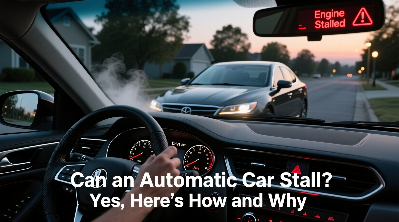 can an automatic car stall