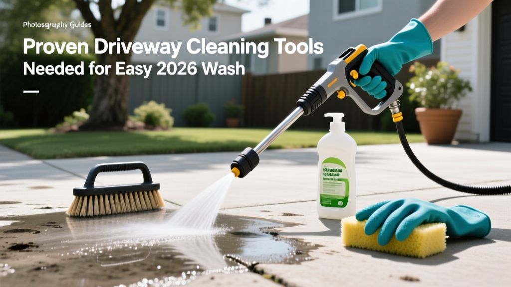 Proven Driveway Cleaning Tools Needed for Easy 2026 Wash