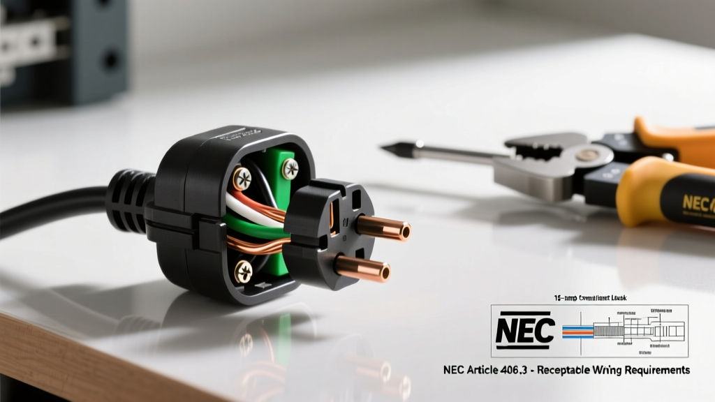 NEC Code Requirements for Wiring an Electrical Plug Safely