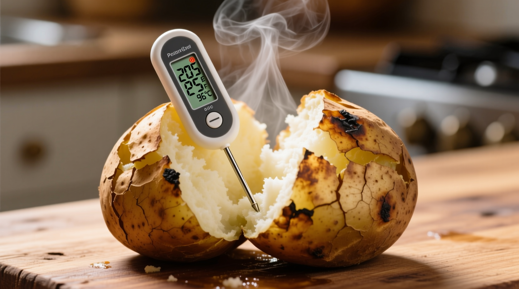 Perfect Baked Potato Temperature: 205-210°F Science Guide