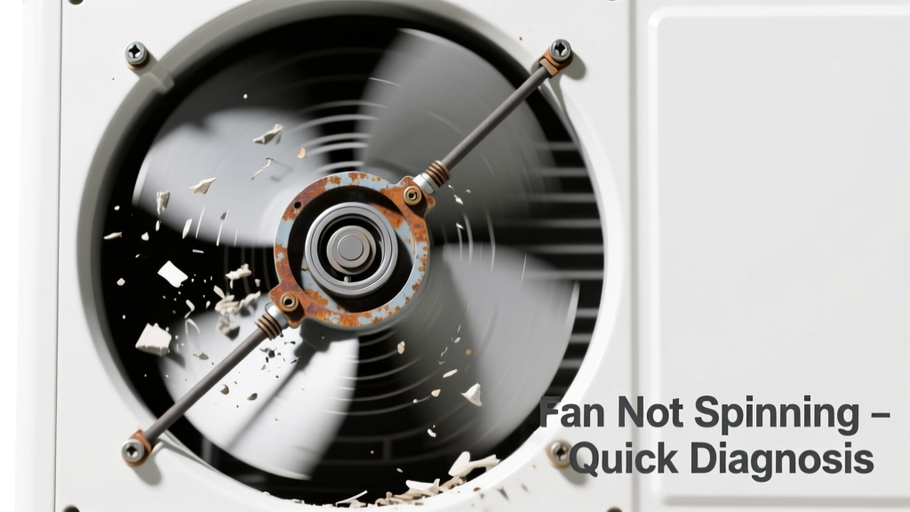 Heat Pump Outdoor Fan Not Spinning: Quick Diagnosis