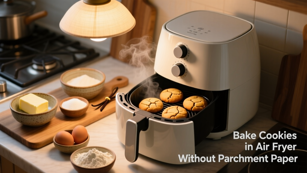 Bake Cookies in Air Fryer Without Parchment Paper?