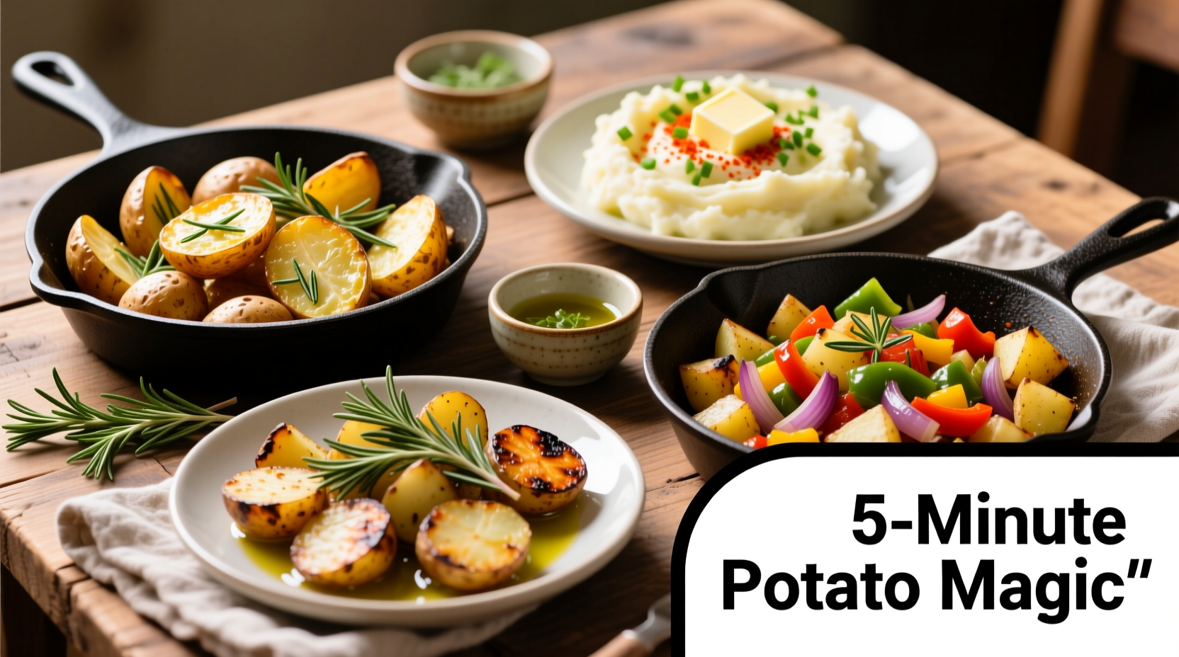 5 Quick Potato Recipes Ready in 30 Minutes or Less