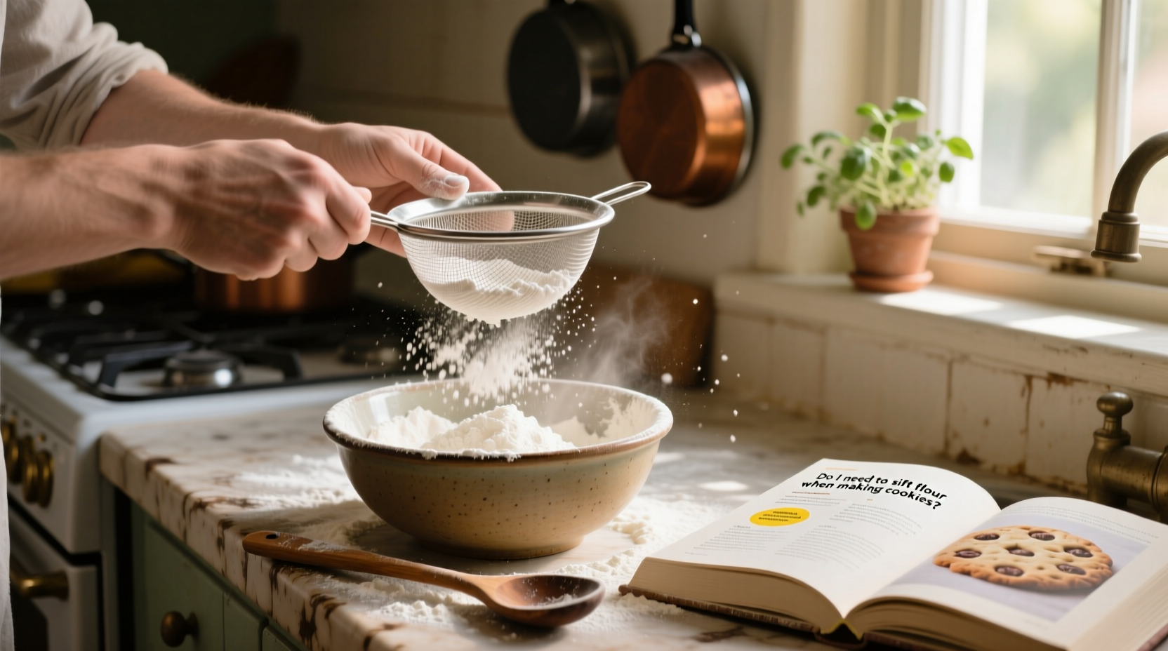 do i need to sift flour when making cookies