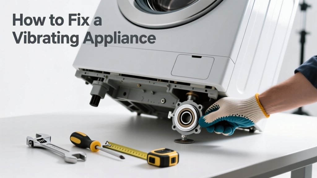 How to Fix a Vibrating Appliance: Washer, Dryer, Fridge