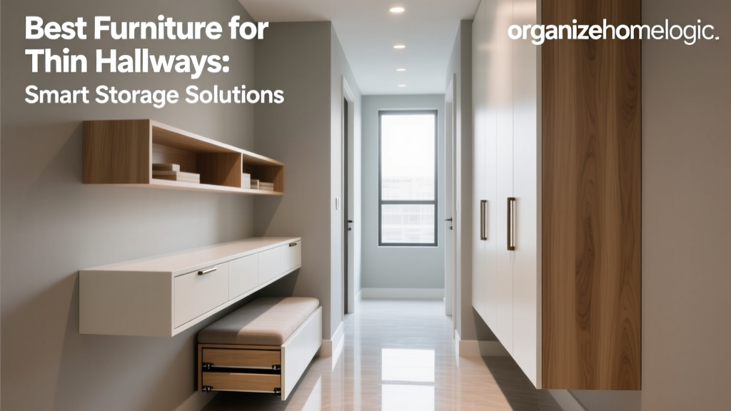Best Furniture for Thin Hallways: Smart Storage Solutions