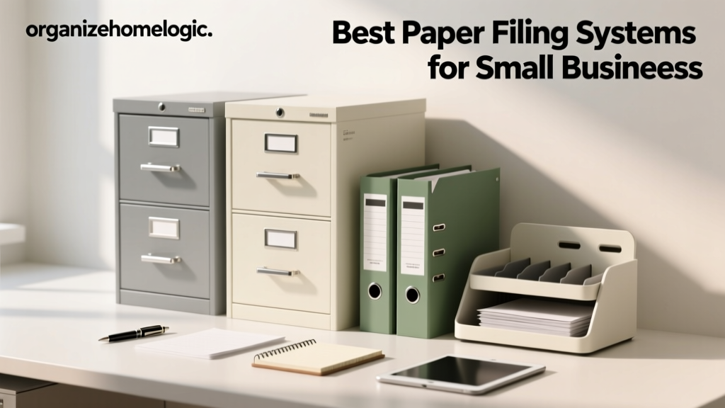 Best Paper Filing Systems for Small Businesses