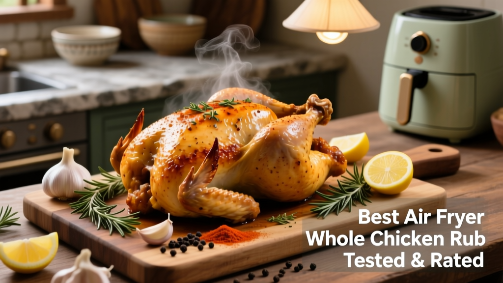 Best Air Fryer Whole Chicken Rub (Tested & Rated)