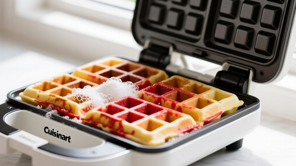 Tested: How to Get Food Coloring Out of Waffle Maker Fast