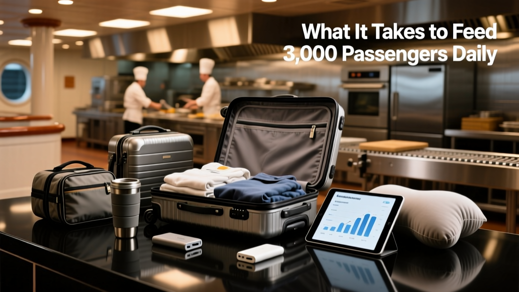 What It Takes to Feed Thousands of Passengers on Board a Mega Cruise Ship