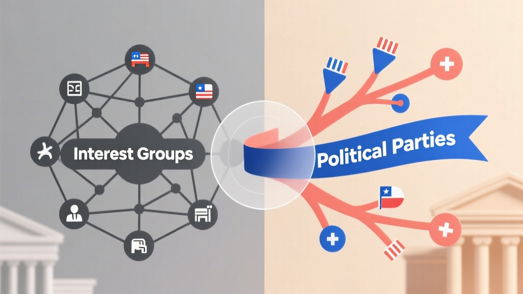 How Do Interest Groups And Political Parties Differ