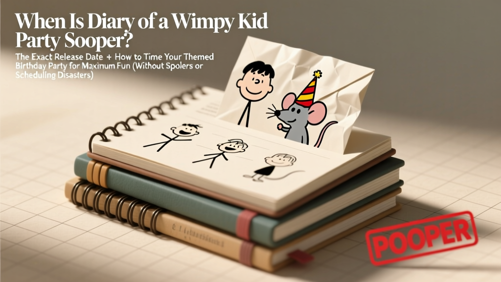 Diary of a Wimpy Kid: Party Pooper Release Date (2026)