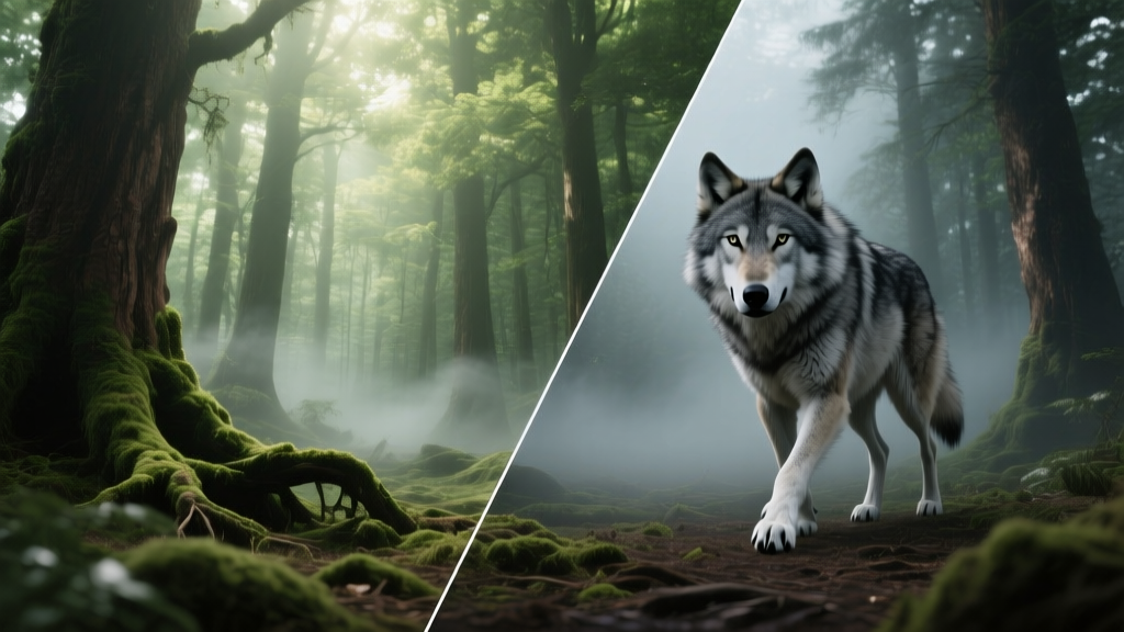 Forest vs Wolf: Dream Symbol Comparison