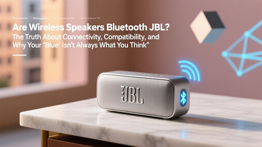 JBL Wireless Speakers: Bluetooth Truth (2026)