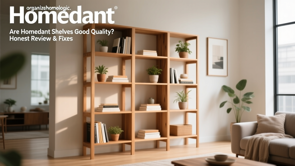 Are Homedant Shelves Good Quality? Honest Review & Fixes
